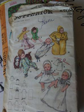 Newborn Layette Dewing Pattern Vintage