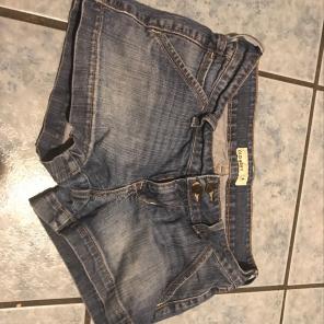 Medium Wash Jean Shorts
