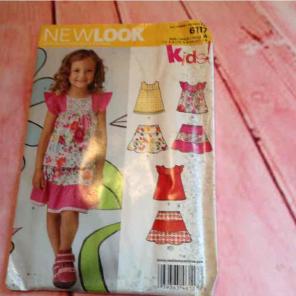 New look 6117 size 3-8 Pattern