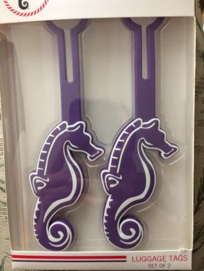 New Atlantic 2 Seahorse Luggage Tags