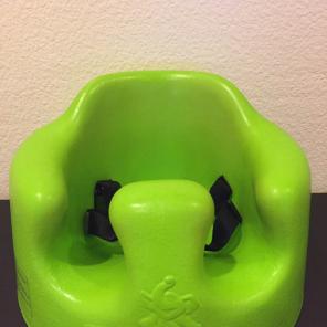Green Bumbo Chair With Seatbelt