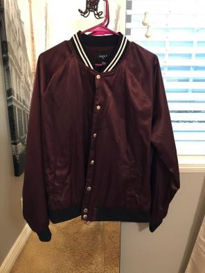 Maroon Varsity Jacket