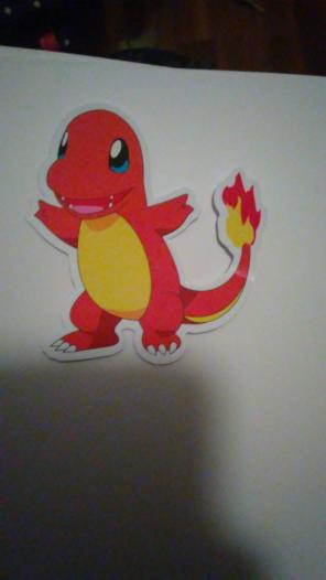 Charmander pokemon sticker