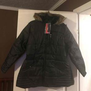 Yoki Sherpa lined winter puffer coat