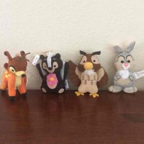 NWT Disney Bambi Thumper Flower Owl
