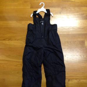 3T Black Snow Pants