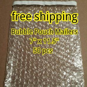 50 NEW bags 7"x11.5" BUBBLE Pouch Mailer