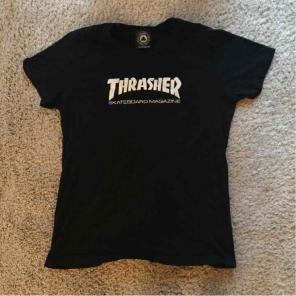Authentic Black Thrasher Shirt