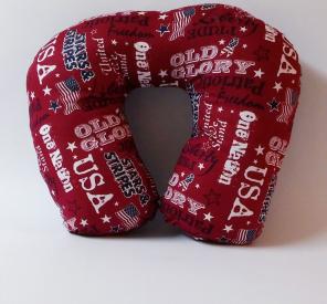 Patriotic Old Glory Neck Pillow
