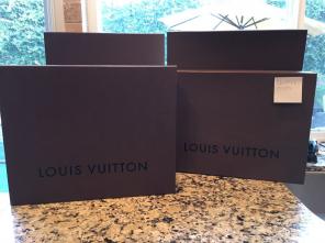 Authentic Louis Vuitton box Lot