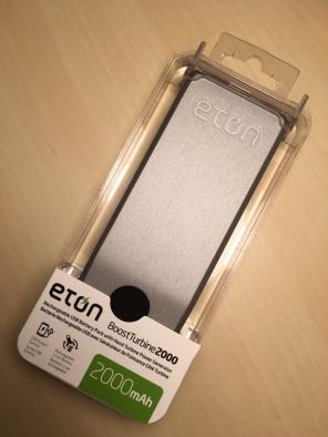 2000mAh Backup Battery With Hand Crank