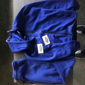 Blue nike tech suit