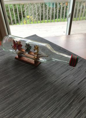 Ship In A Bottle EUC