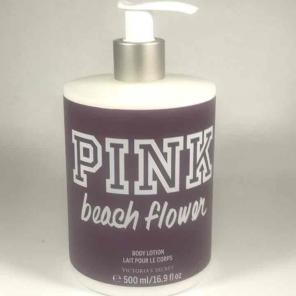 VS PINK BEACH FLOWER LOTION NEW