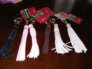 Tassel key chain lot