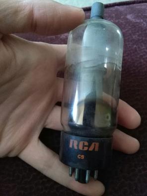 Vtg untested RCA 6EL4A Radio Tube As-Is
