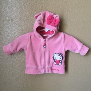 H&M Baby Girls Hello Kitty Hoodie 0-1M