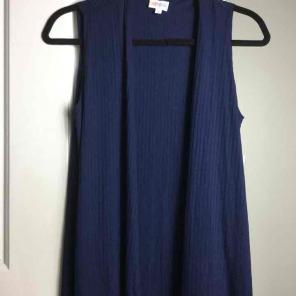 NWT LulaRoe small Navy joy ribbed