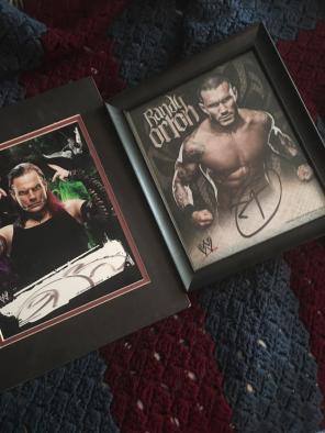 Signed WWE Autographs