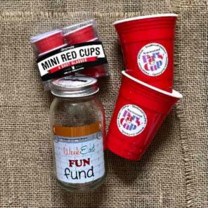 Weekend Fun Mason Jar & Red Solo Cups