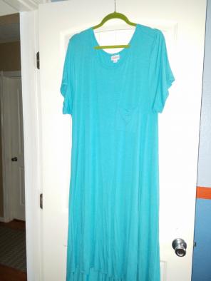Lularoe Teal 2X Carly