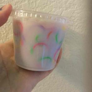 Fruit Loops and Milk Slime 4oz