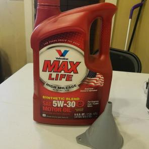 Motor Oil & Funnel