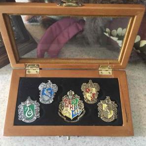 Harry Potter Hogwarts Pin Set