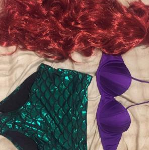 Ariel Cosplay Costume Little Mermaid