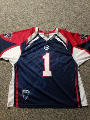 WARRIOR Cannons Jersey Kids Large NEW