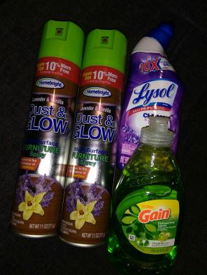 Furniture Cleaner Gain Dish Lysol Toilet