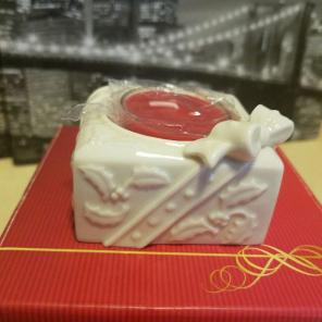 LENOX YULETIDE GLOWLITES TEA LIGHT NEW!