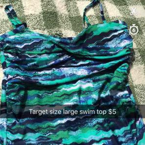 Tanking swim top women's
