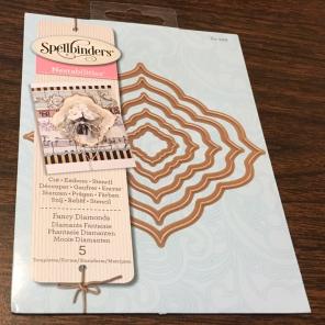 Spellbinders Fancy Diamonds Dies