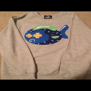 Pink Dolphin Fleece Sweater Waver