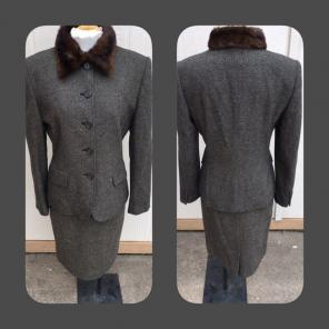 Vintage Ralph Lauren Blazer With Skirt