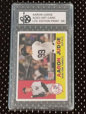 Aaron Judge ACEO Style 6 Art Card # 2/99