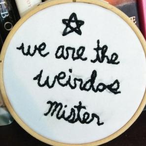 The Craft (1996) embroidered wall decor