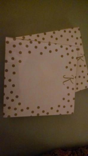 K Monogram Notepad