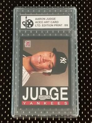 Aaron Judge ACEO Style 4 Art Card # 2/99