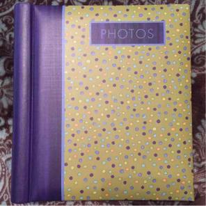 Green and Purple Photo Album