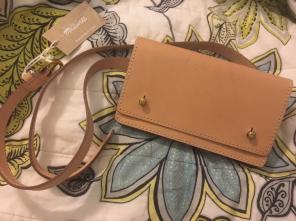 NWT Madewell Leather Hip Sack Belt Bag