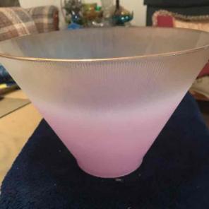 Vintage blendo punch bowl