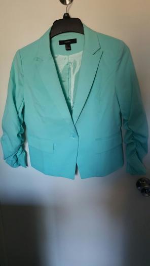 Turquoise blazer