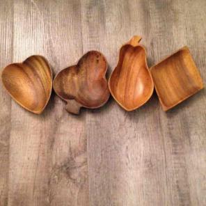 Fruitwood bowls