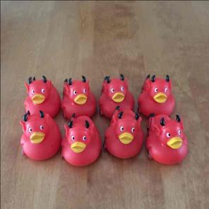 Rubber ducks cute devils 8 brand new