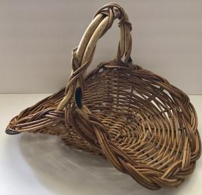 Vintage Gathering Basket Handmade Rustic