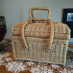 Wicker Basket Box