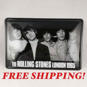The Rolling Stones tin sign for Bella