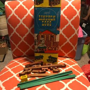 Vintage Original Lincoln Logs